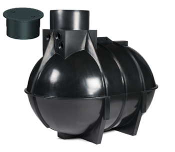 Ozeanis 3300l Regenspeicher inkl. Domschacht