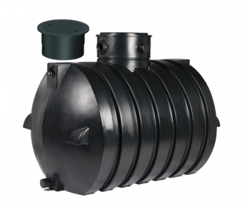 Ozeanis 4000l Regenspeicher inkl. Domschacht
