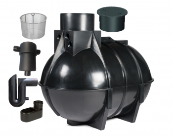 Ozeanis 3300l Regenspeicher Haus-Set