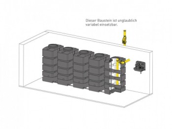 Wandtank 1500l