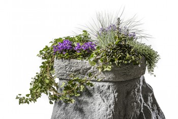 Regentonne Stone 230l grau