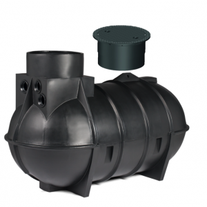 Ozeanis 2100l Regenspeicher inkl. Domschacht