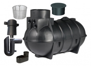 Ozeanis 2100l Regenspeicher Haus-Set