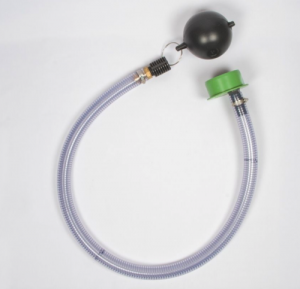 Retentionsdrossel Basis 0,1 bis 1,0 l/s inklusive Muffenstopfen DN100