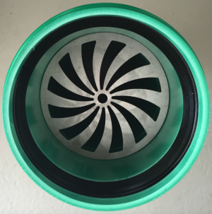 Aquatium Nagetiersperre aus Edelstahl